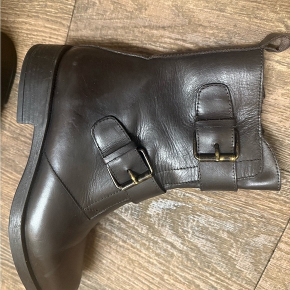 Emanuele Crasto size 7.5 (8.5) NWT (no box) chocolate Leather classic strap boot - Picture 12 of 16